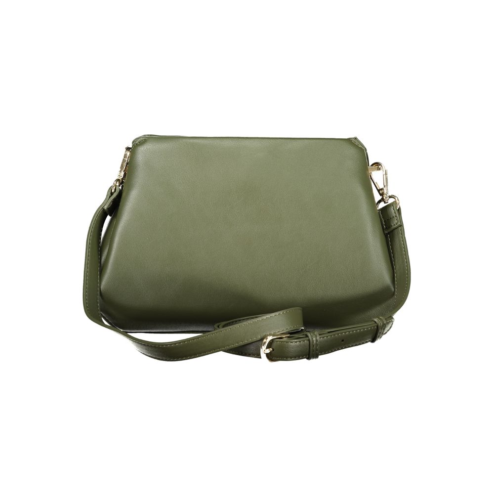 Verde Polyurethane Women Handbag