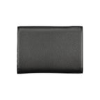 Nero Poliuretano Women Wallet