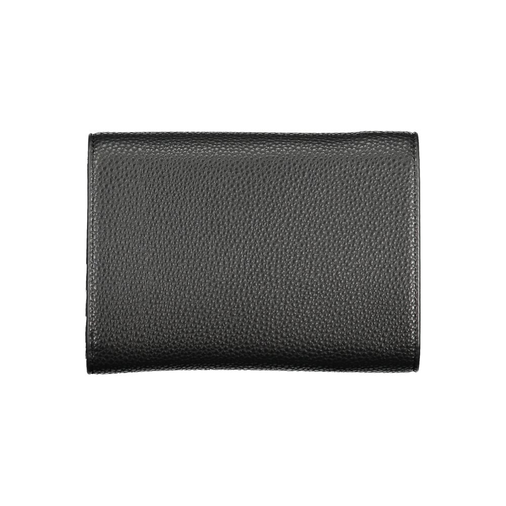 Nero Poliuretano Women Wallet