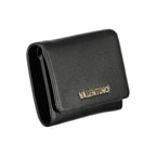 Nero Poliuretano Women Wallet