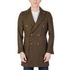 Bicolor Polyester Coat