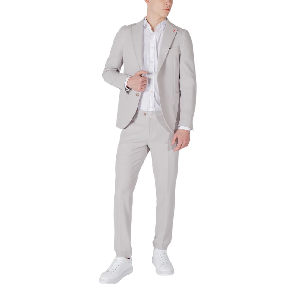 Gray Polyester Waistcoat