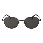 Gray Metal Sunglasses