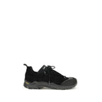 Black Goatskin Athletic Sneakers