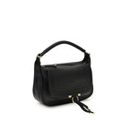 Black Calf Leather Bos Taurus Shoulder Bag