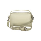 Bianco Polyurethane Women Handbag