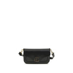 Black Calf Leather Bos Taurus Shoulder Bag
