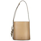 Marrone Leather Woman Bucket Bag