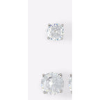 Silver Elastane Earrings