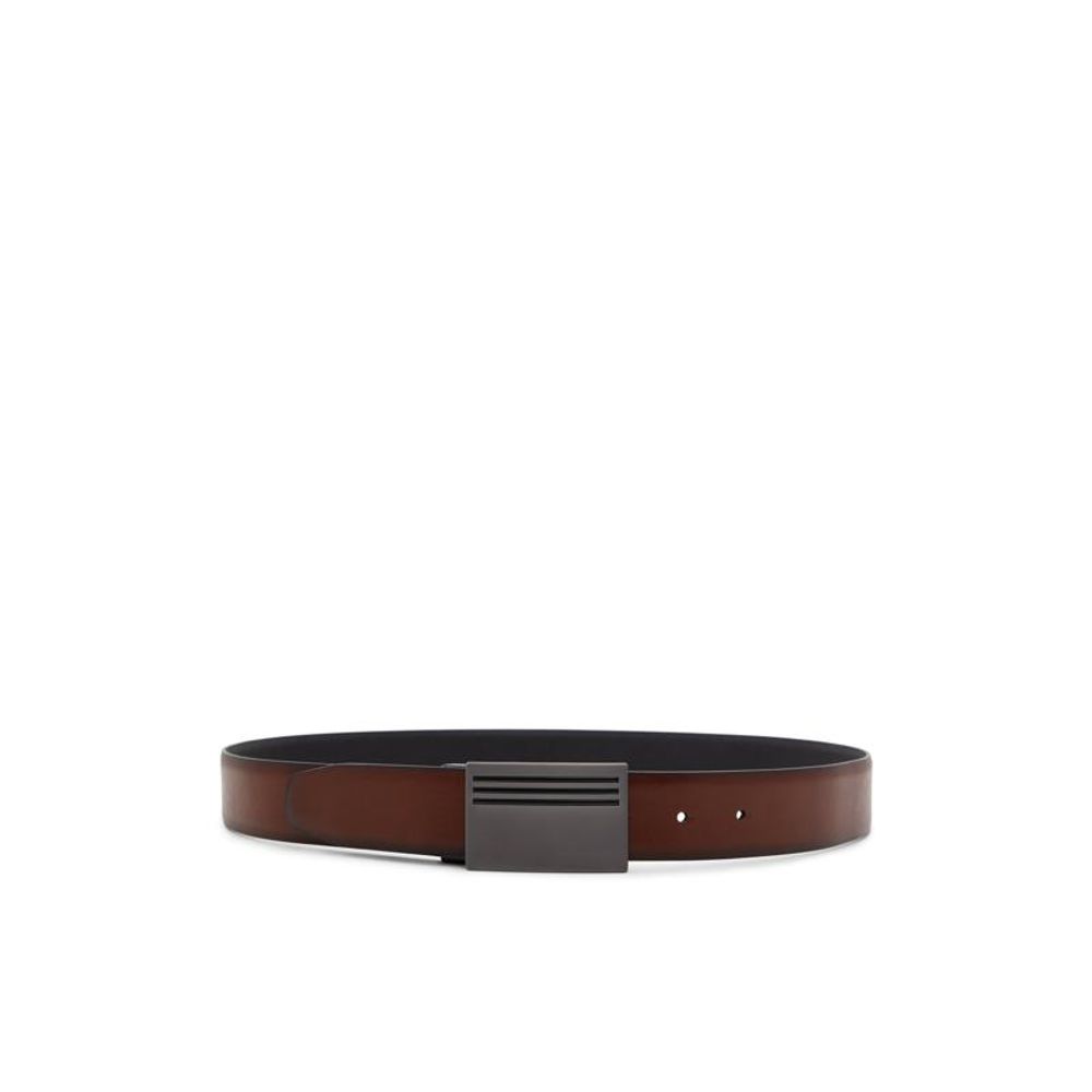 Black Cowhide Regular Belt