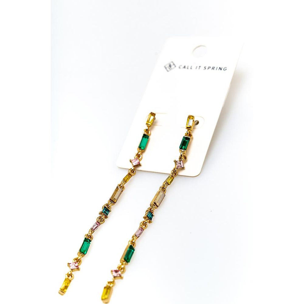Multicolor Glass Earrings