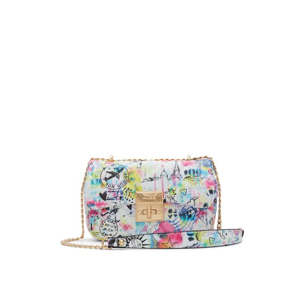 Black Polyethylene Shoulder Bag