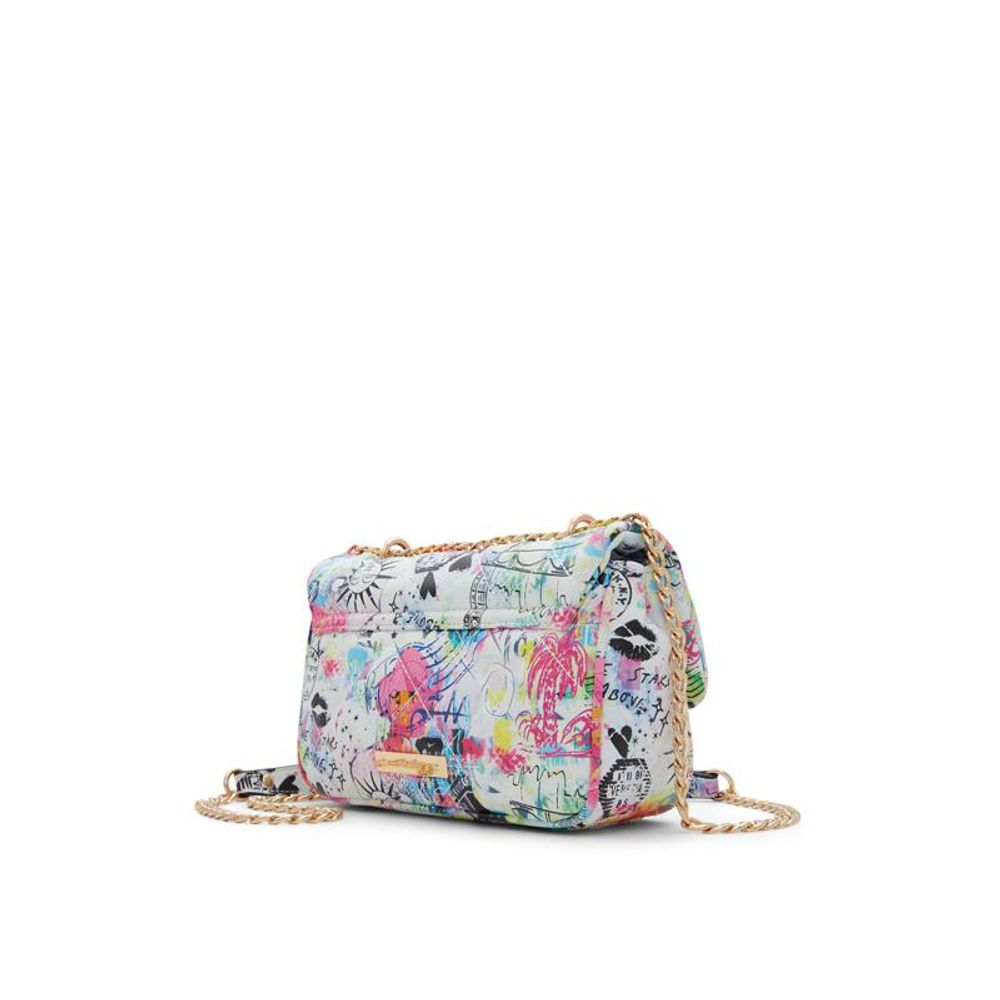 Black Polyethylene Shoulder Bag