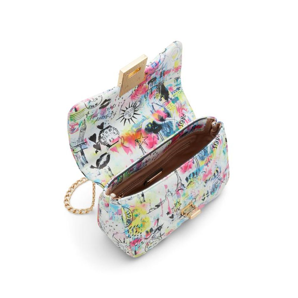 Black Polyethylene Shoulder Bag