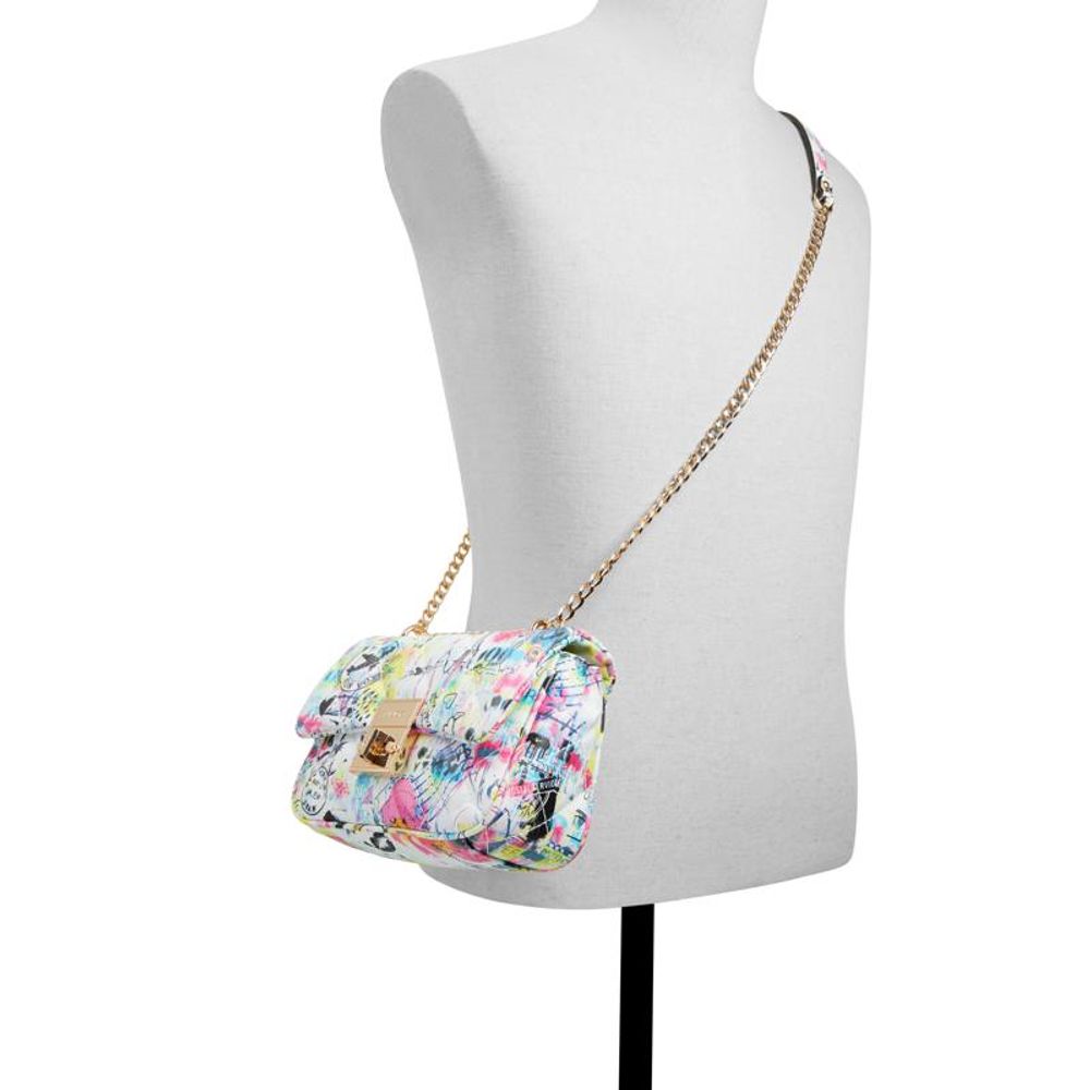 Black Polyethylene Shoulder Bag