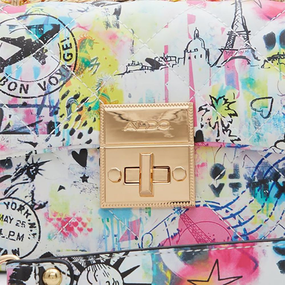 Black Polyethylene Shoulder Bag