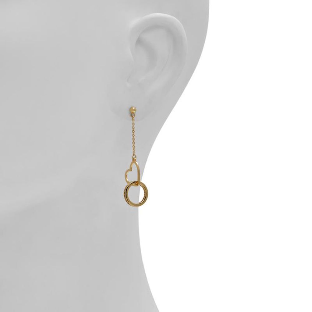 Gold Elastane Earrings