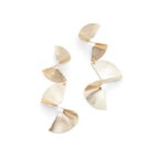 Gold Elastane Earrings