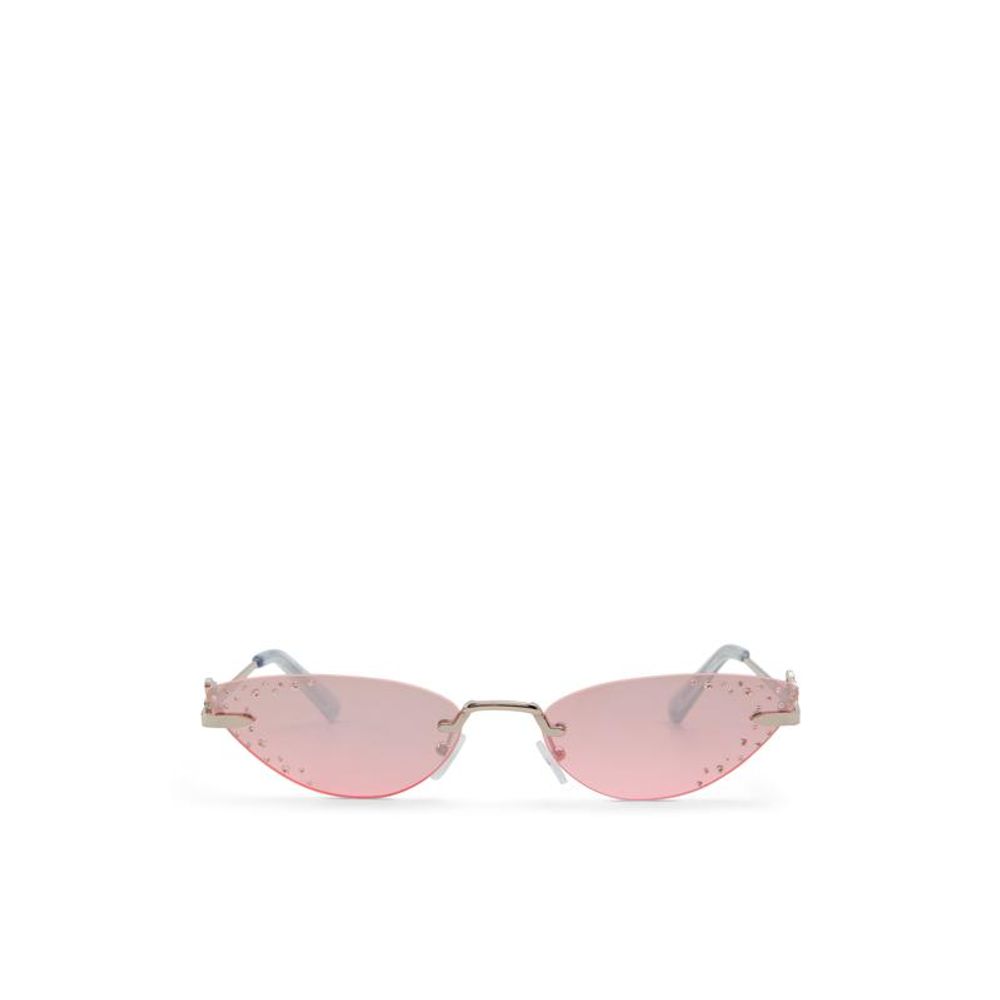 Silver Polycarbonate Sunglasses