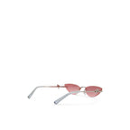 Silver Polycarbonate Sunglasses