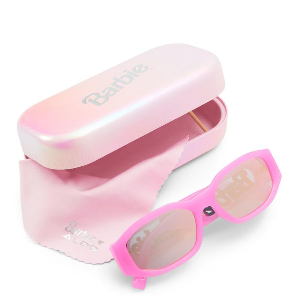 Pink Polycarbonate Sunglasses