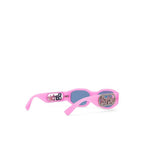 Pink Polycarbonate Sunglasses