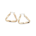 Gold Elastane Earrings