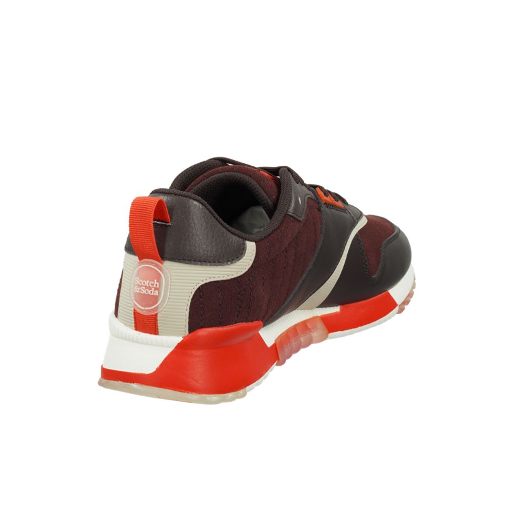 Multicolor Cowhide Athletic Sneakers