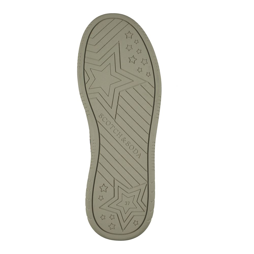 Multicolor Leather Low Top Sneakers