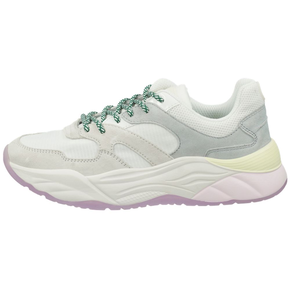 Multicolor Goatskin Chunky Sneakers