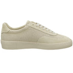 Beige Textile Low Top Sneakers