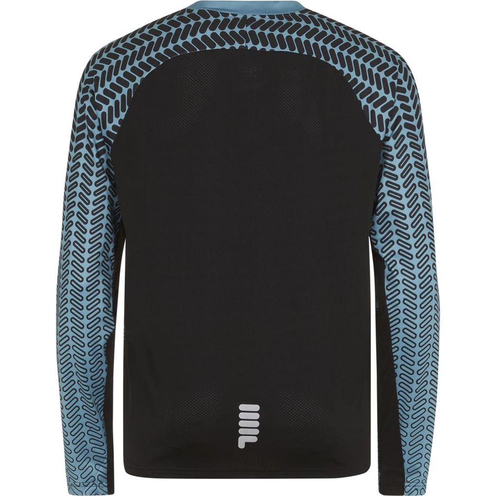 Blue Polyester Sweatshirt