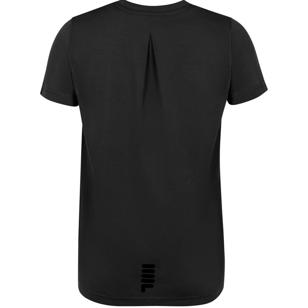 Black Polyester T-Shirt