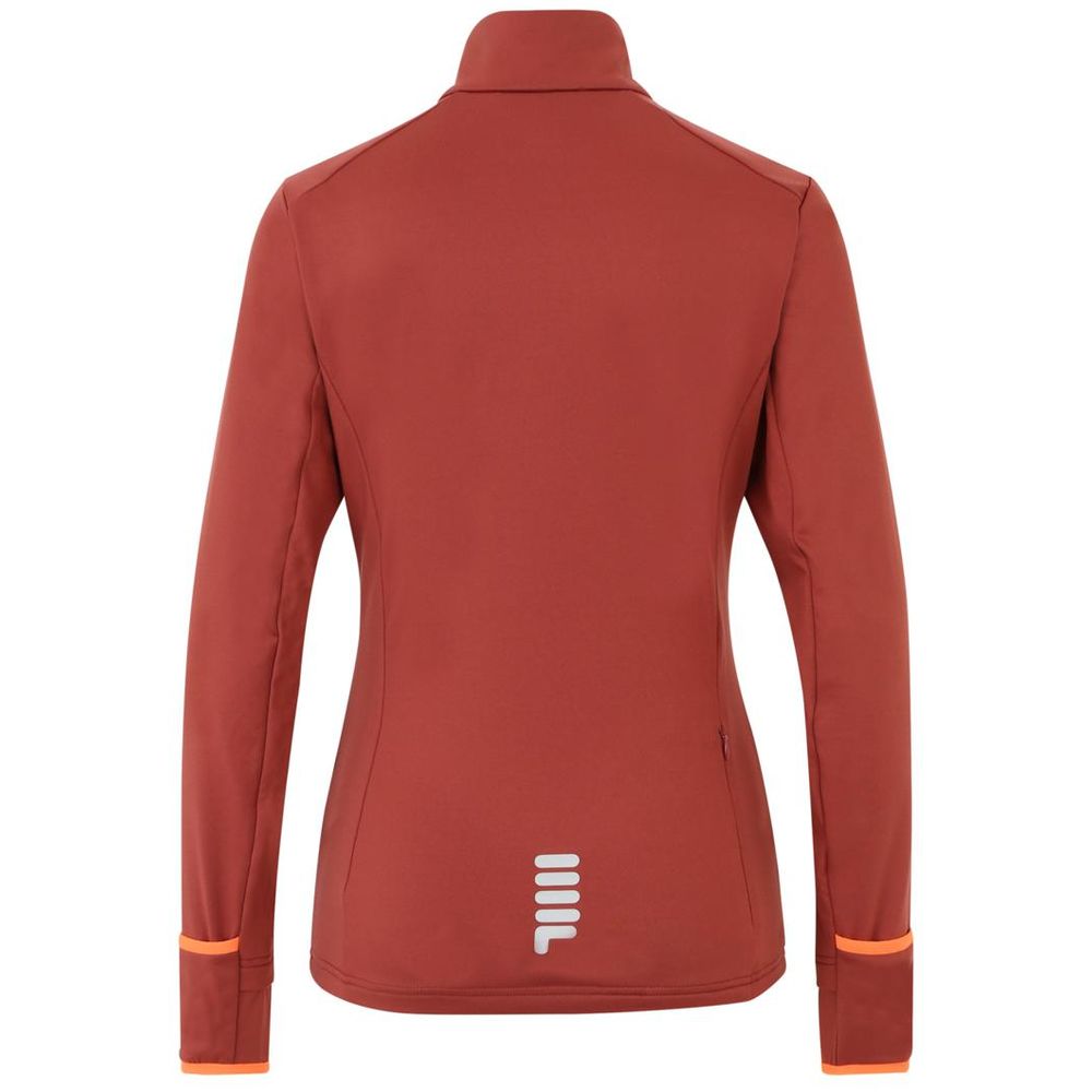 Burgundy Polyester Sweatshirt