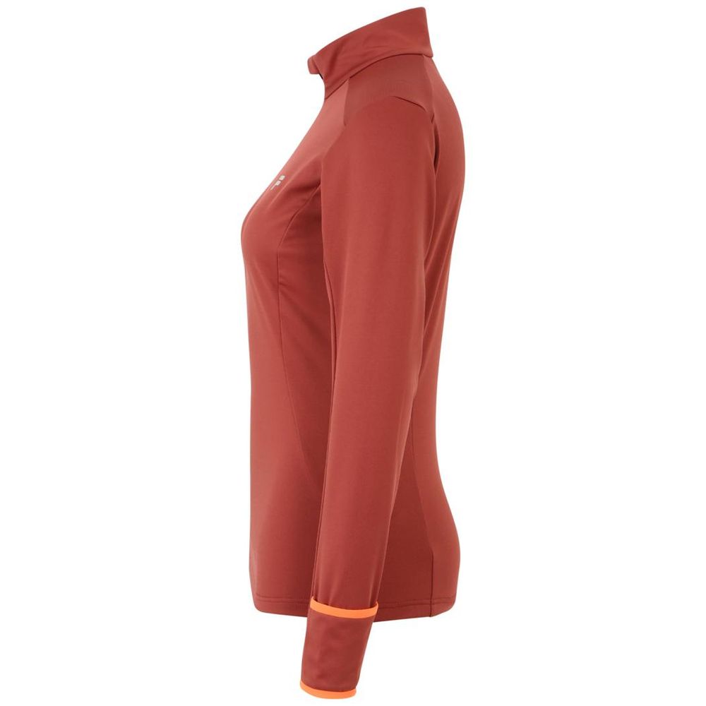 Burgundy Polyester Sweatshirt