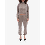 Brown Polyester Sweatshirt