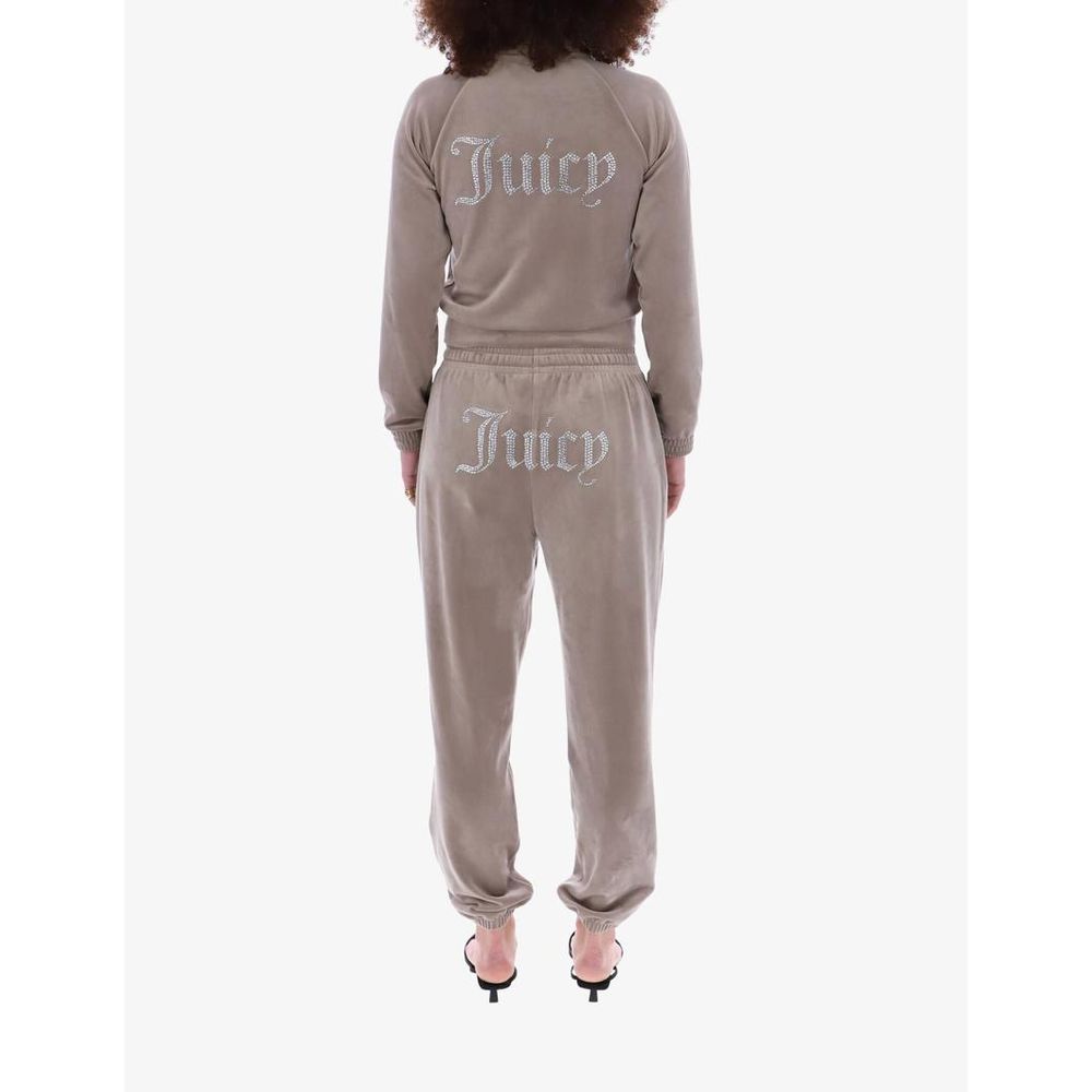 Brown Polyester Sweatshirt