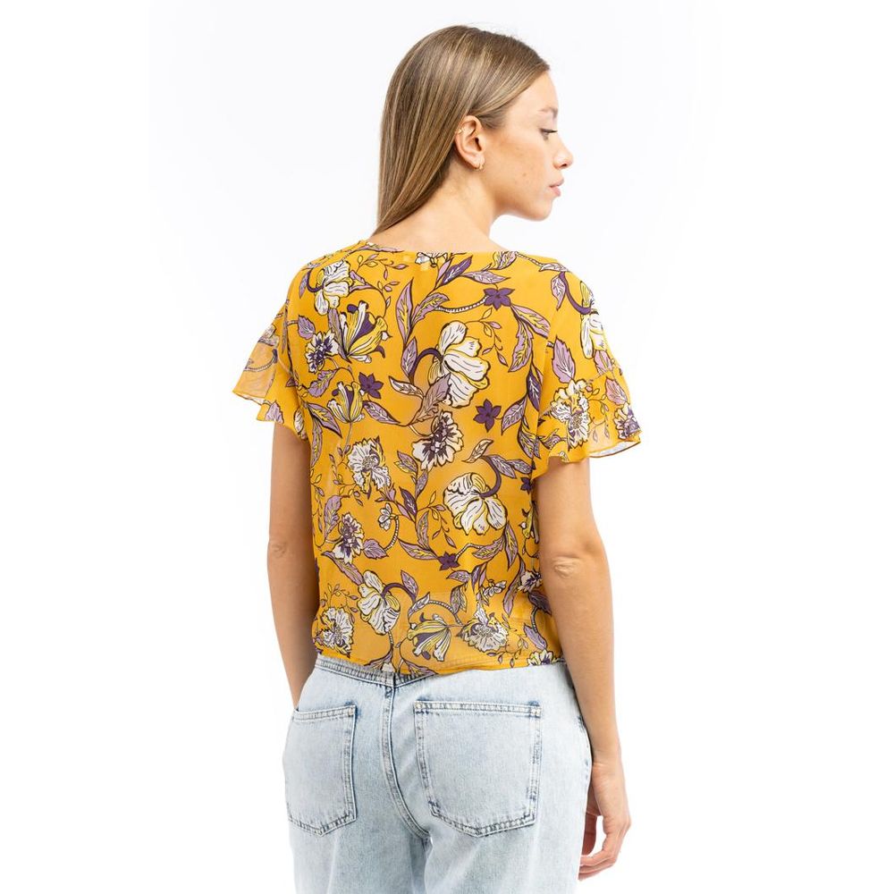 Multicolor Polyester Blouse