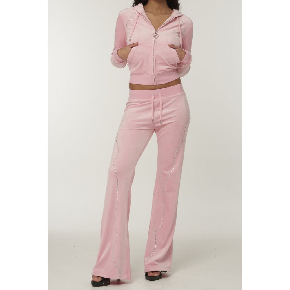 Pink Polyester Sweatshirt