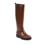 Brown Leather Ankle Boots
