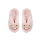 Pink Polyester Slippers