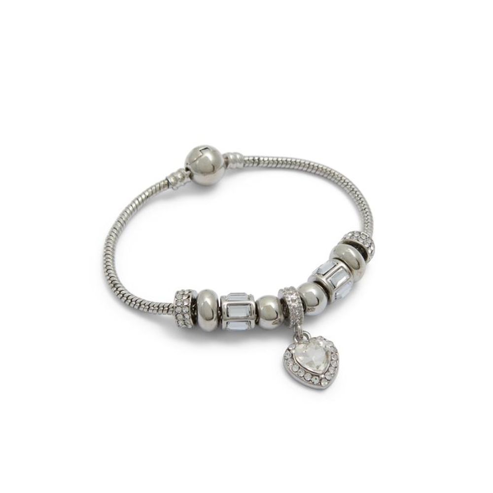 Silver Elastane Bracelet