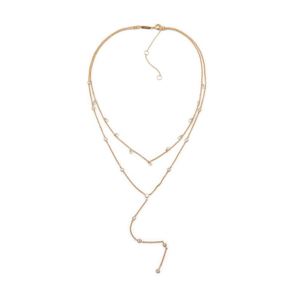 Gold Elastane Necklace