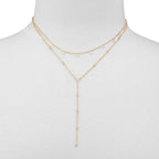 Gold Elastane Necklace