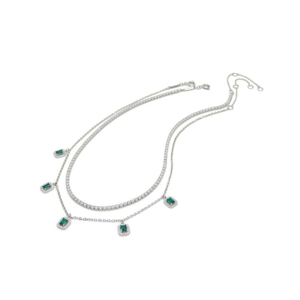 Green Elastane Necklace