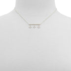 Silver Elastane Necklace