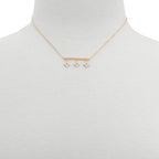 Gold Elastane Necklace