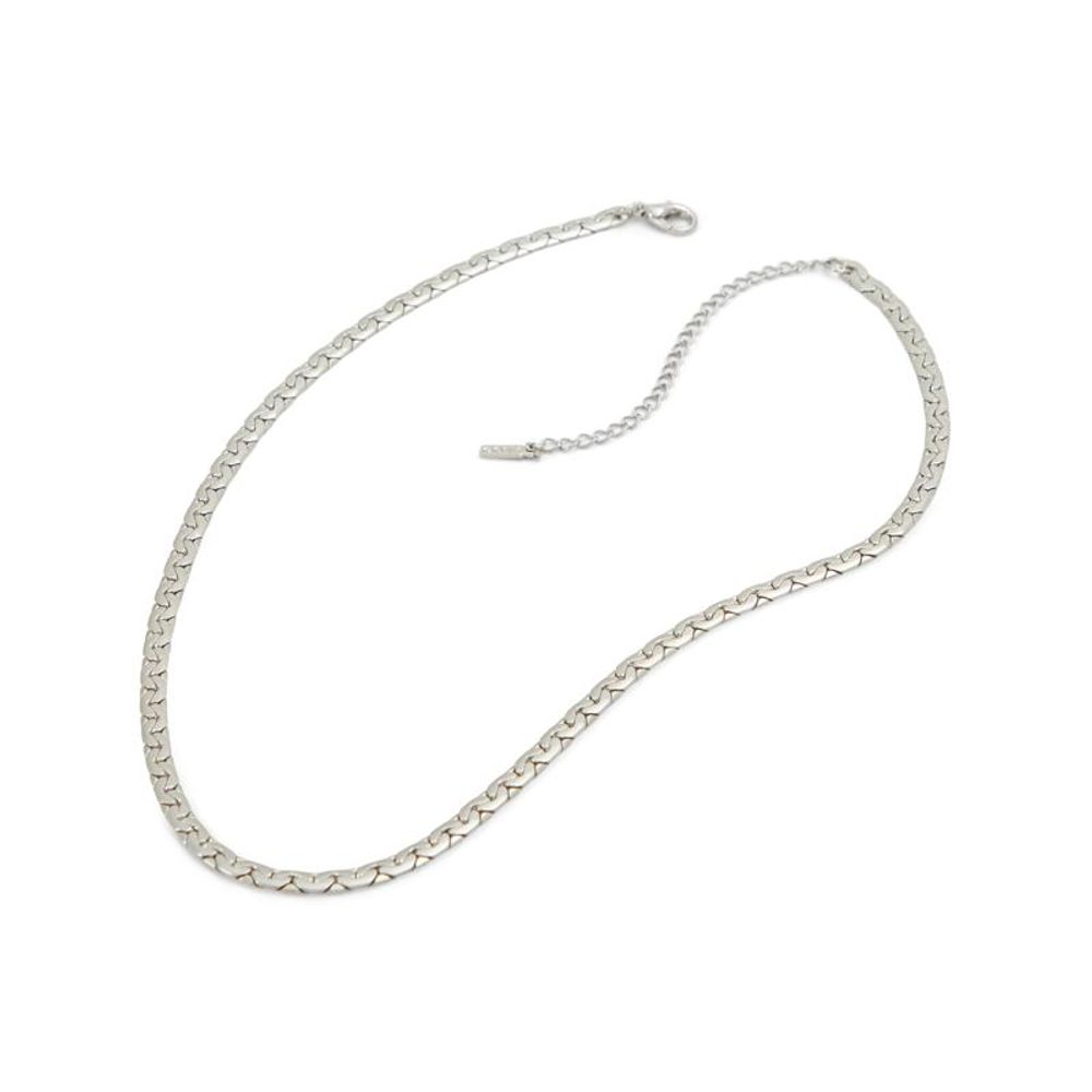 Silver Elastane Necklace