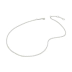 Silver Elastane Necklace