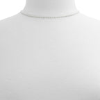 Silver Elastane Necklace